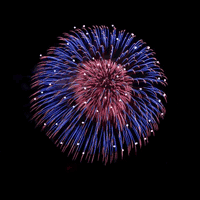 Gif animé feux d'artifices 91